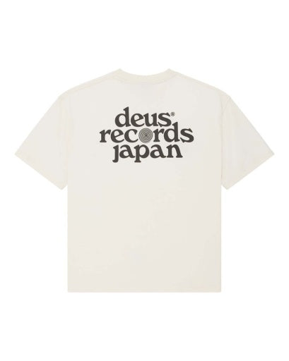 T-SHIRT IN COTONE RICICLATO BIANCO SPORCO
