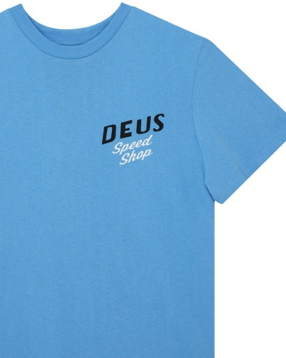 T-SHIRT CLASSICA IN COTONE BIOLOGICO BLU