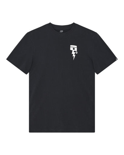 T-SHIRT IN COTONE RICICLATO NERA