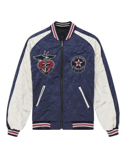 GIACCA BOMBER REVERSIBILE IN NYLON