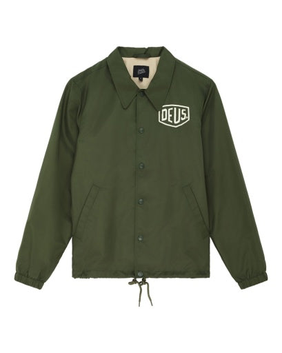 GIACCA LEGGERA CLASSICA IN NYLON VERDE PINO