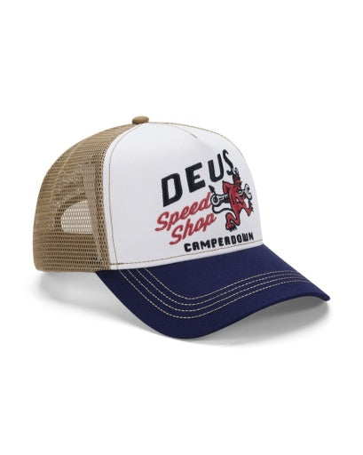 CAPPELLINO IN COTONE EFFETTO VINTAGE BIANCO