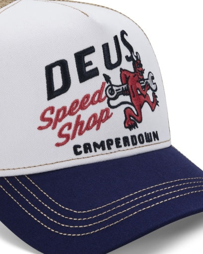 CAPPELLINO IN COTONE EFFETTO VINTAGE BIANCO