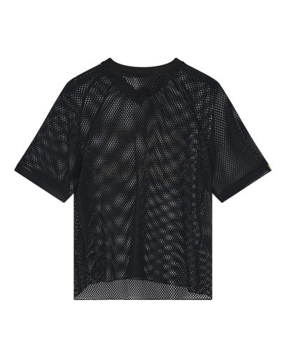 MAGLIA DA MOTO IN TESSUTO TRAFORATO ANTRACITE