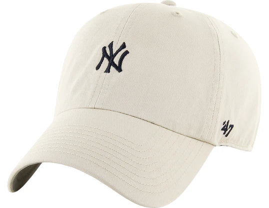 CAPPELLINO BASERUNNER NY YANKEES IN COTONE NATURALE