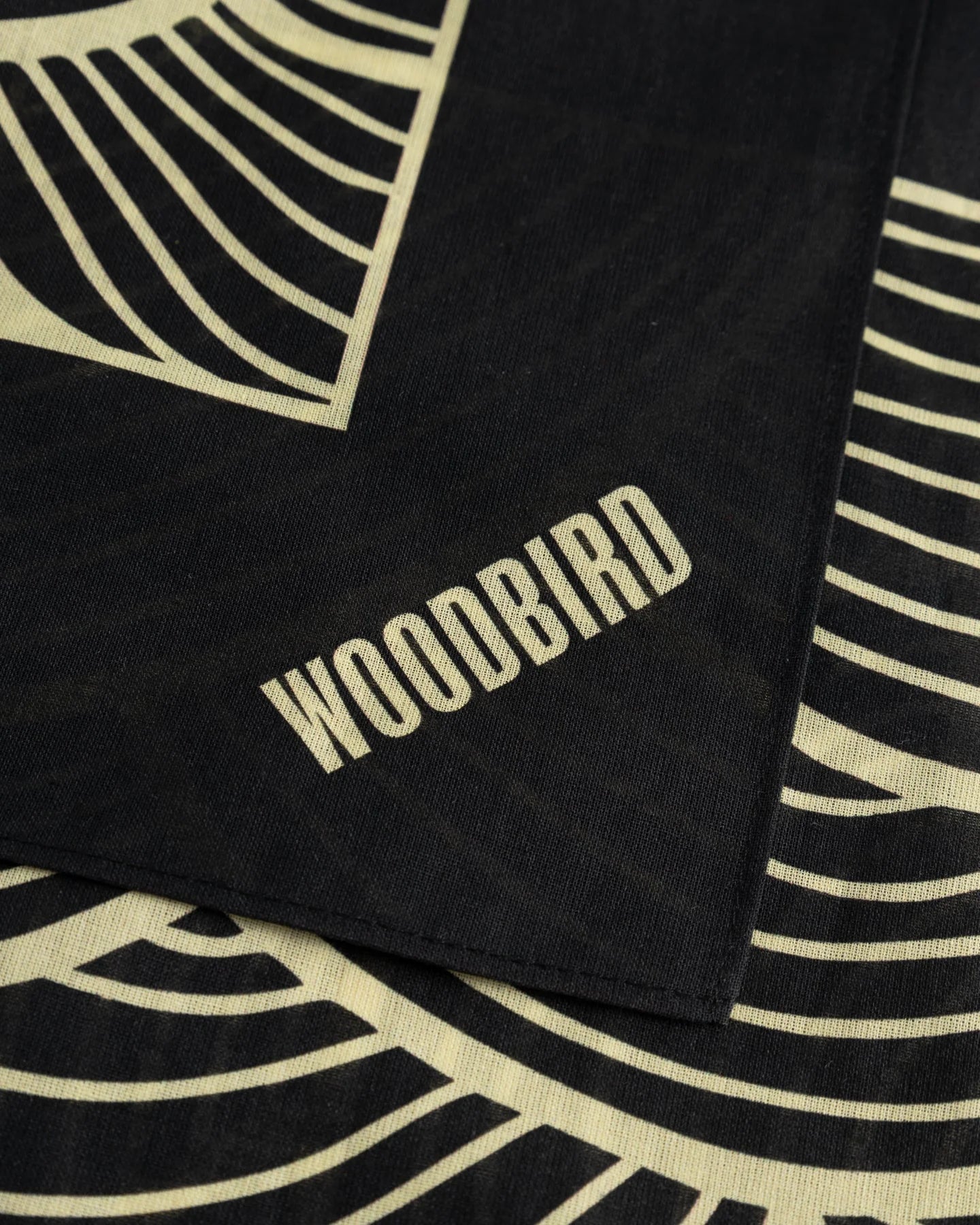 SCIARPA NOODLE IN COTONE NERO